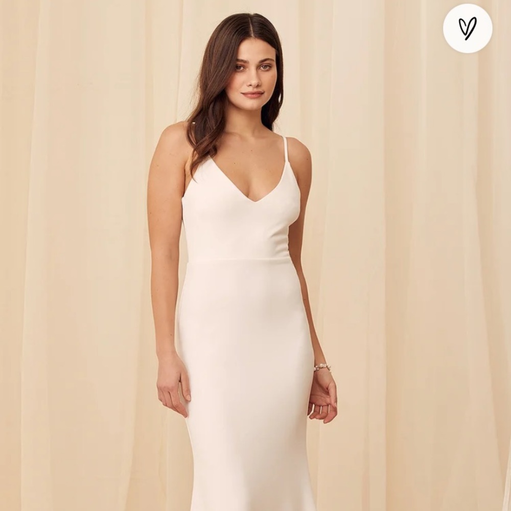 Lulus Infinite Glory White Maxi Dress